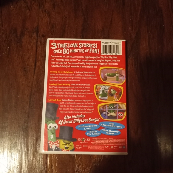 VEGGIE TALES Silly Little Thing Called Love on DVD - Picture 2 of 2
